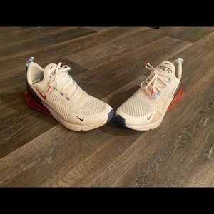 Nike 270, Size Men 12, Red white and blue